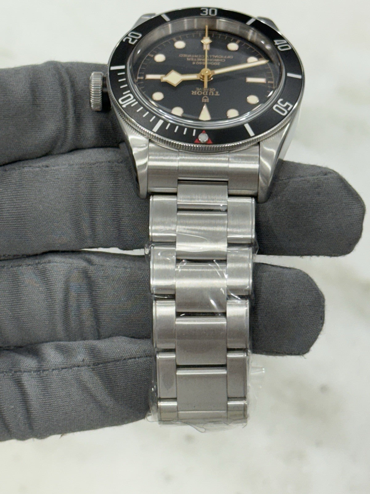 Tudor Black Bay Heritage 79230N Stainless Steel Men's Watch 41mm Black Dial