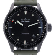 Blancpain Fifty Fathoms Ceramic Black Dial 43mm Automatic Men’s Watch 5000 0130