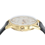 Longines Conquest Calendar Silver Dial 18k Gold 35mm Automatic Men’s Watch 9005