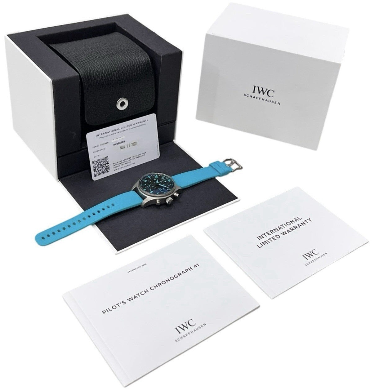 IWC Petronas Pilot Titanium Black Dial 41mm Automatic Men’s Watch IW388108