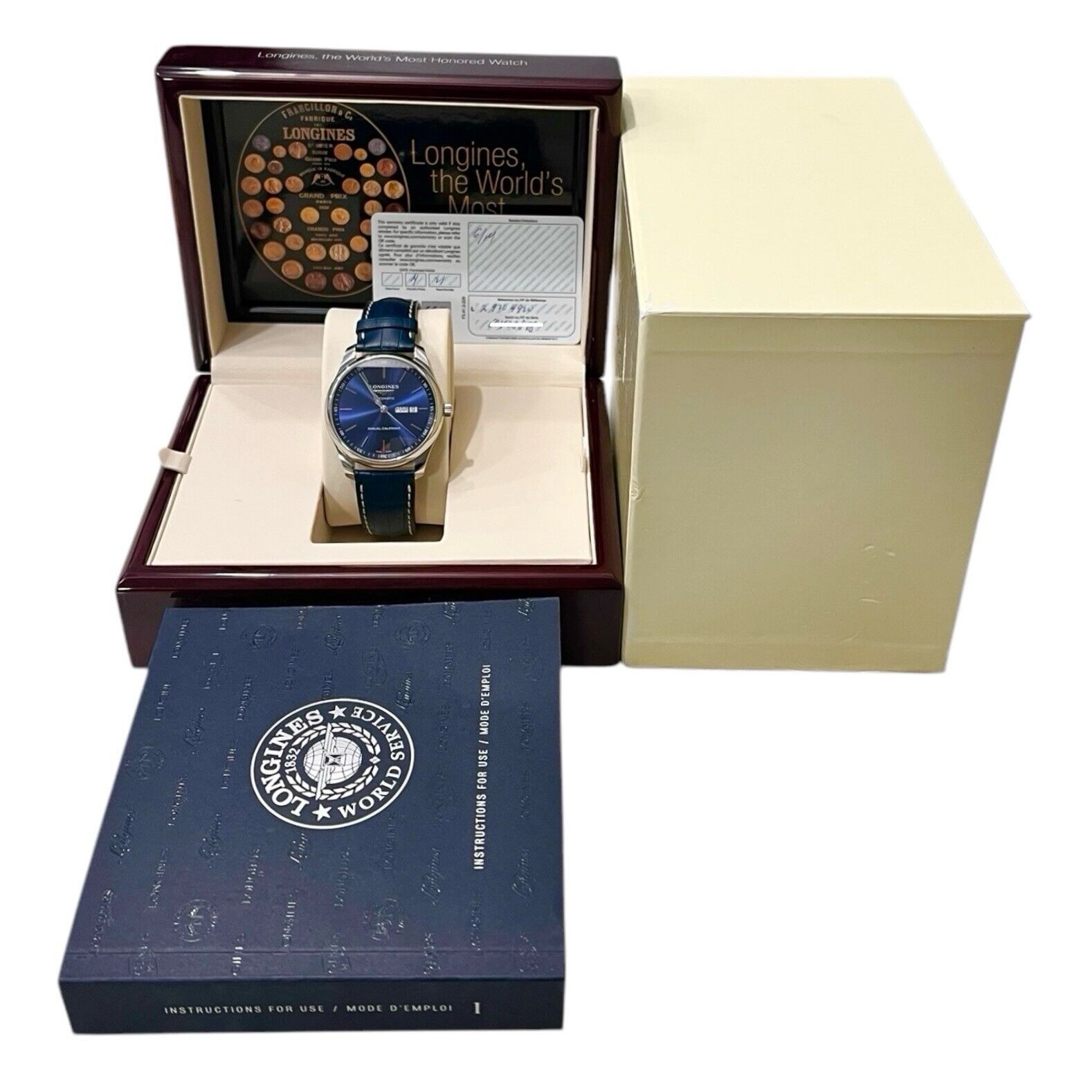 Longines Master Collection Steel Blue Dial 42mm Automatic Men’s Watch L2.920.4