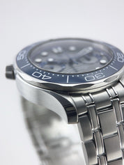 Omega Seamaster Diver Chronograph 300m Steel Blue Mens Watch 210.30.44.51.06.001