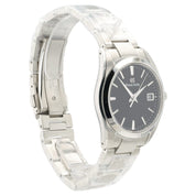 NEW 2025 Grand Seiko Heritage Black Dial Steel 37mm Quartz Men’s Watch SBGX261