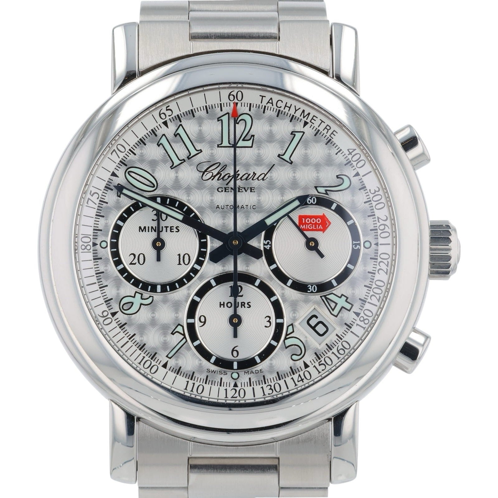 Chopard Mille Miglia Stainless Steel Silver Dial 39mm Automatic Men’s Watch 8331