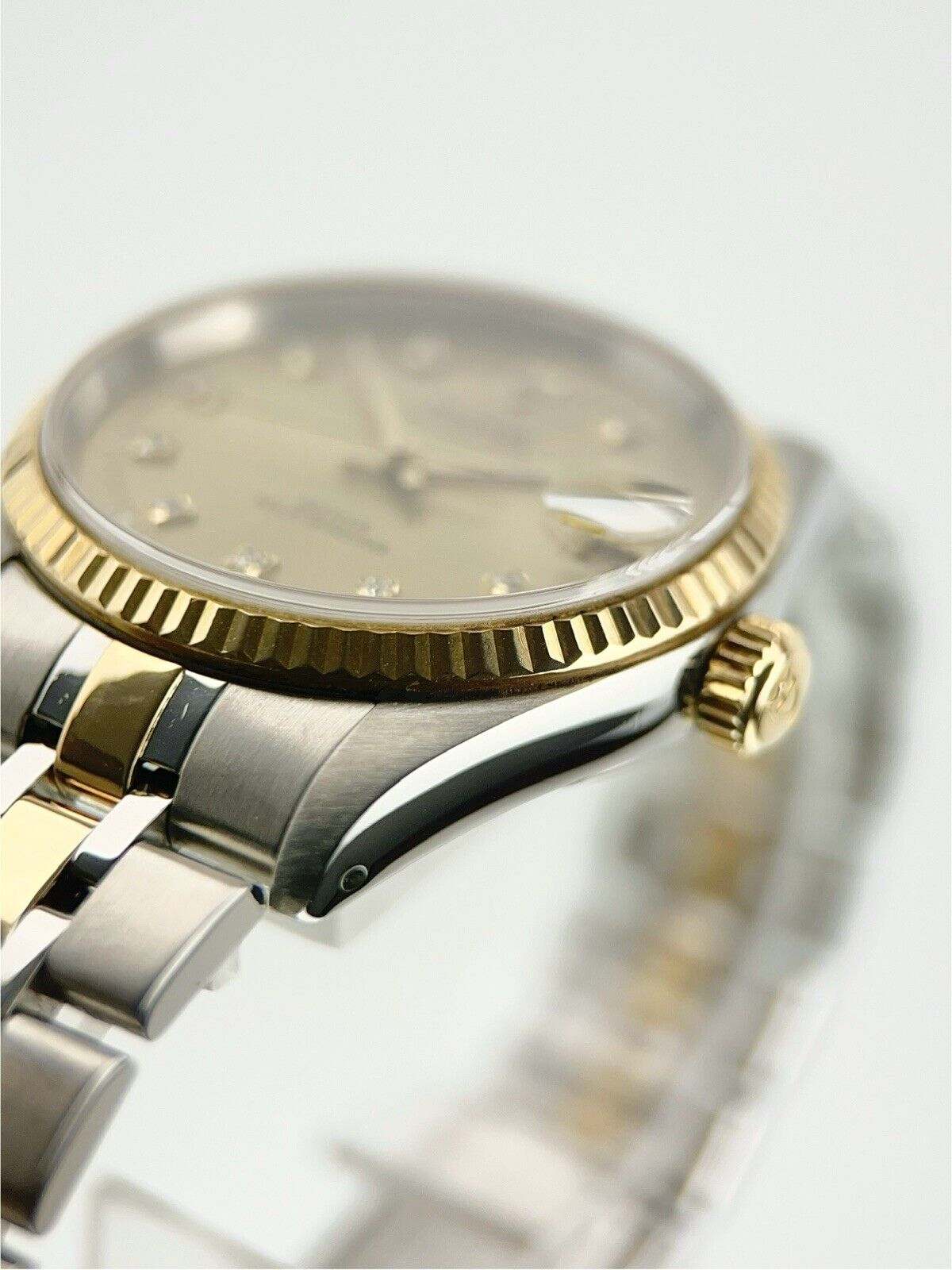 Tudor Prince Date Stainless Steel & Gold 32mm Automatic Women's Watch 72033