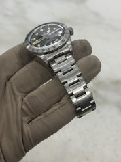 2023 Tudor Black Bay Pro Stainless Steel GMT Mens Black Dial Watch 79470