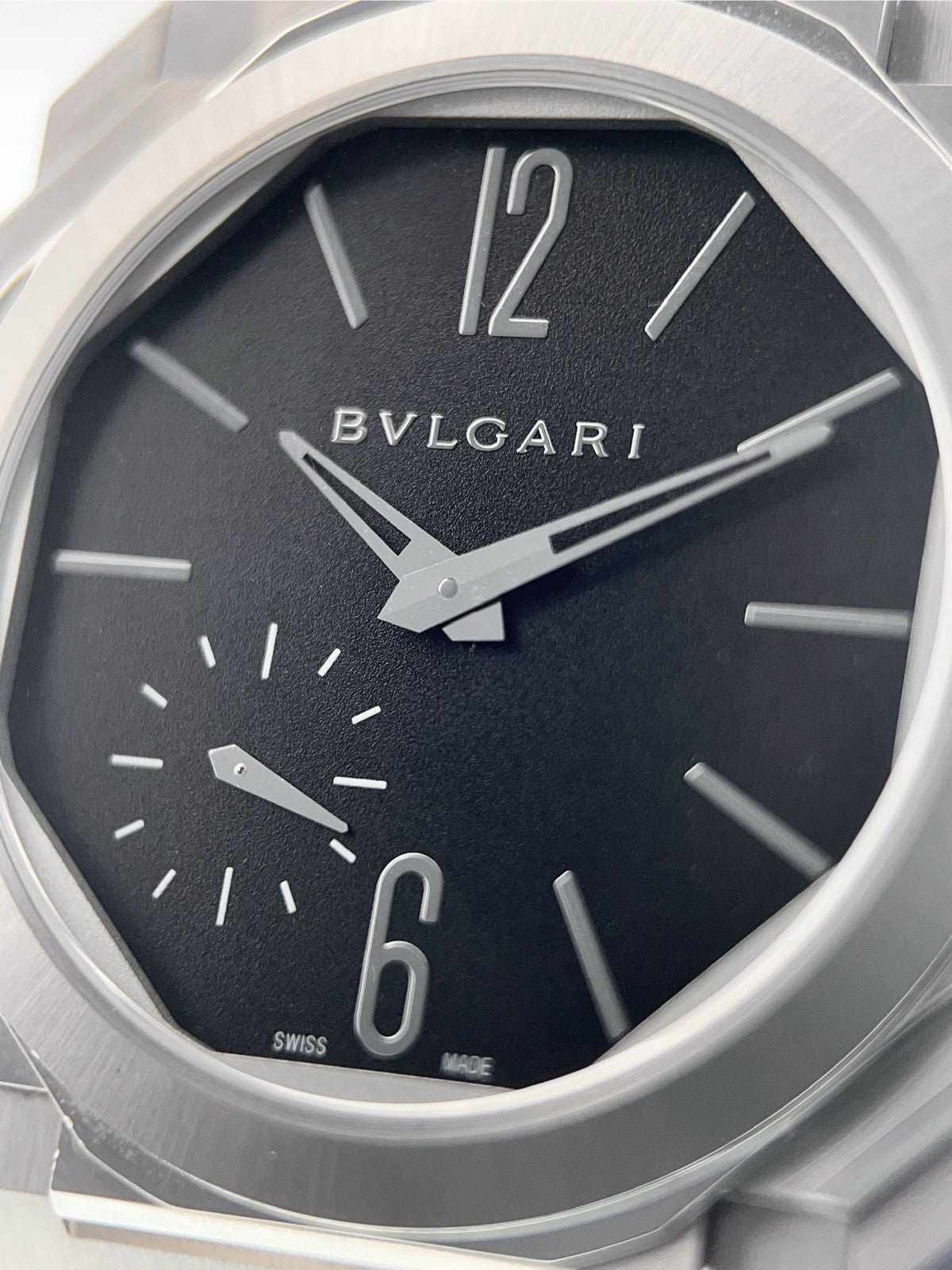 Bulgari Octo Finissimo Stainless Steel Black Dial 40mm Automatic Men’s BGO40SXT
