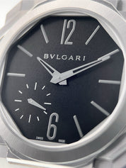 Bulgari Octo Finissimo Stainless Steel Black Dial 40mm Automatic Men’s BGO40SXT