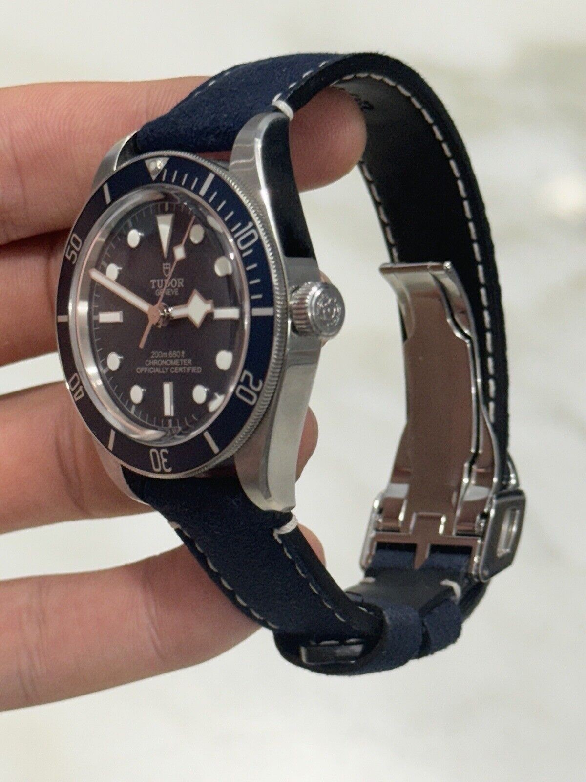 2022 Tudor Black-Bay Stainless Steel Blue 39mm Automatic Men’s Watch 79030B