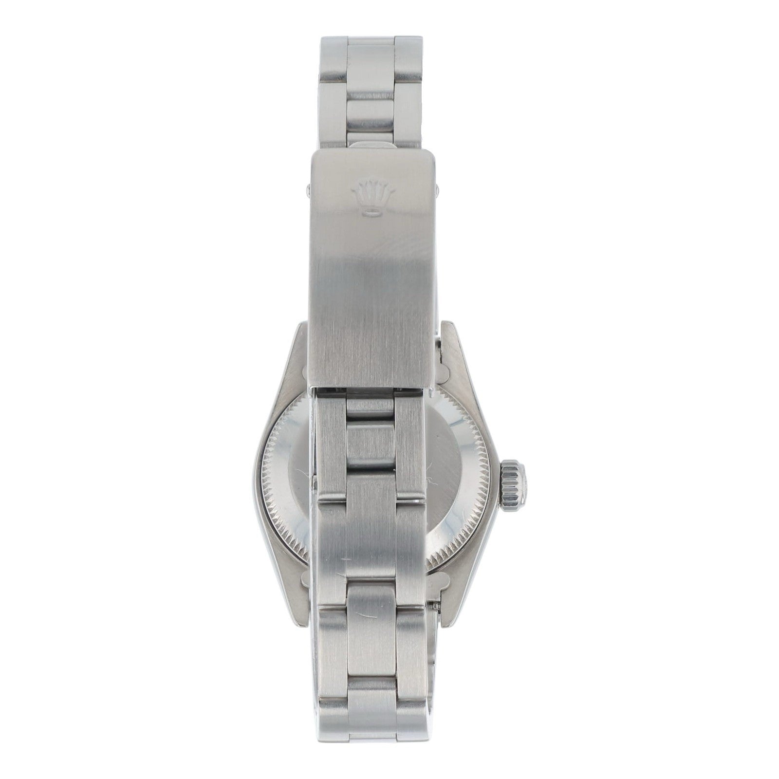 Rolex Oyster Perpetual Stainless Steel Silver Dial 24mm Automatic Womens 67180