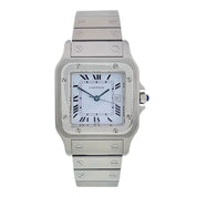 Cartier Santos Galbee Stainless Steel Silver Dial 29mm Automatic Unisex 9172960