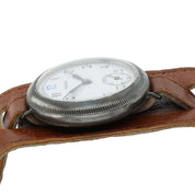 Rolex Trench Watch White Dial Silver Case 33mm Manual Wind Unisex Watch