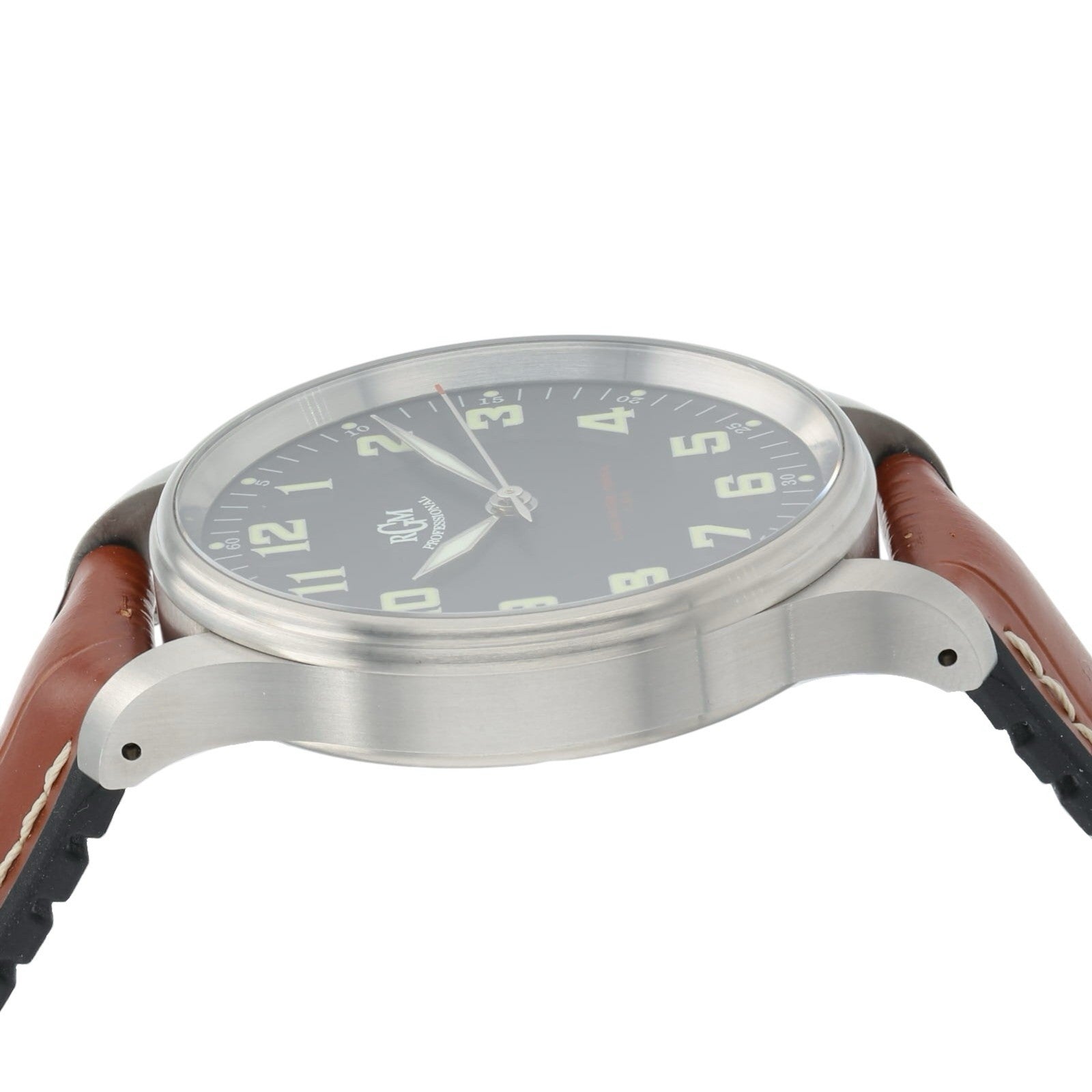 RGM Professional Black Dial Stainless Steel 38mm Automatic Men’s Watch 151-PR