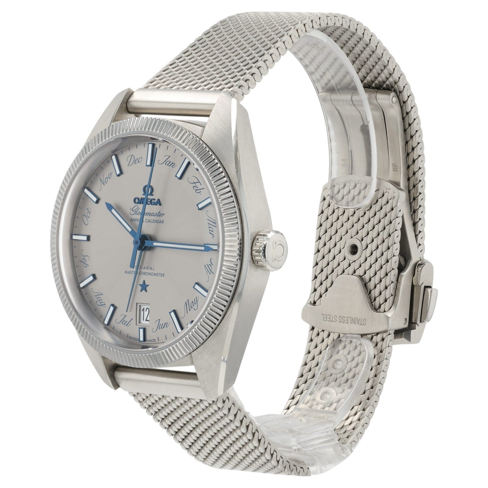 Omega Globemaster Annual Calendar Gray Dial Steel 41mm Mens 130.33.41.22.06.001