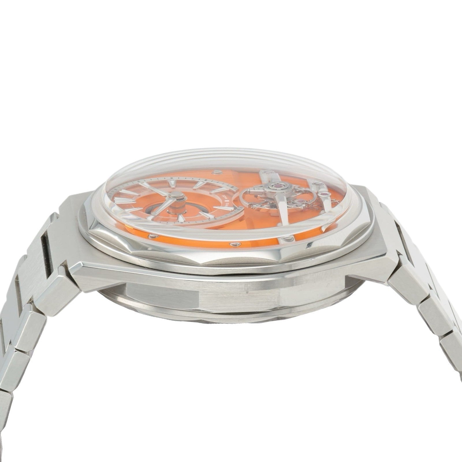 Christopher Ward C12 Loco Orange Dial Steel 41mm Manual Wind Men’s Watch C12