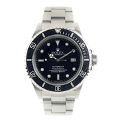 Rolex Sea-Dweller Stainless Steel Black Dial 40mm Automatic Men’s Watch 16600