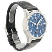 IWC Portugiesser Blue Dial Stainless Steel 43mm Automatic Men’s Watch IW378003