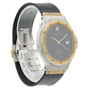 Hublot Classic Black Dial Gold & Steel 35mm Quartz Movement Unisex Watch 1521.1