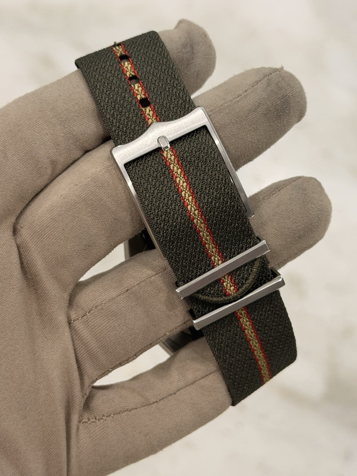 2022 Tudor Ranger Stainless Steel Black Dial Fabric Strap Mens Watch 79950 - B/P