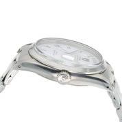 Tudor Prince Date Day Stainless Steel White Roman Dial 36mm Automatic Mens 94500
