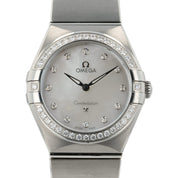 Omega Constellation MOP Dial Steel 28mm Quartz Women's Watch 131.15.28.60.55.001
