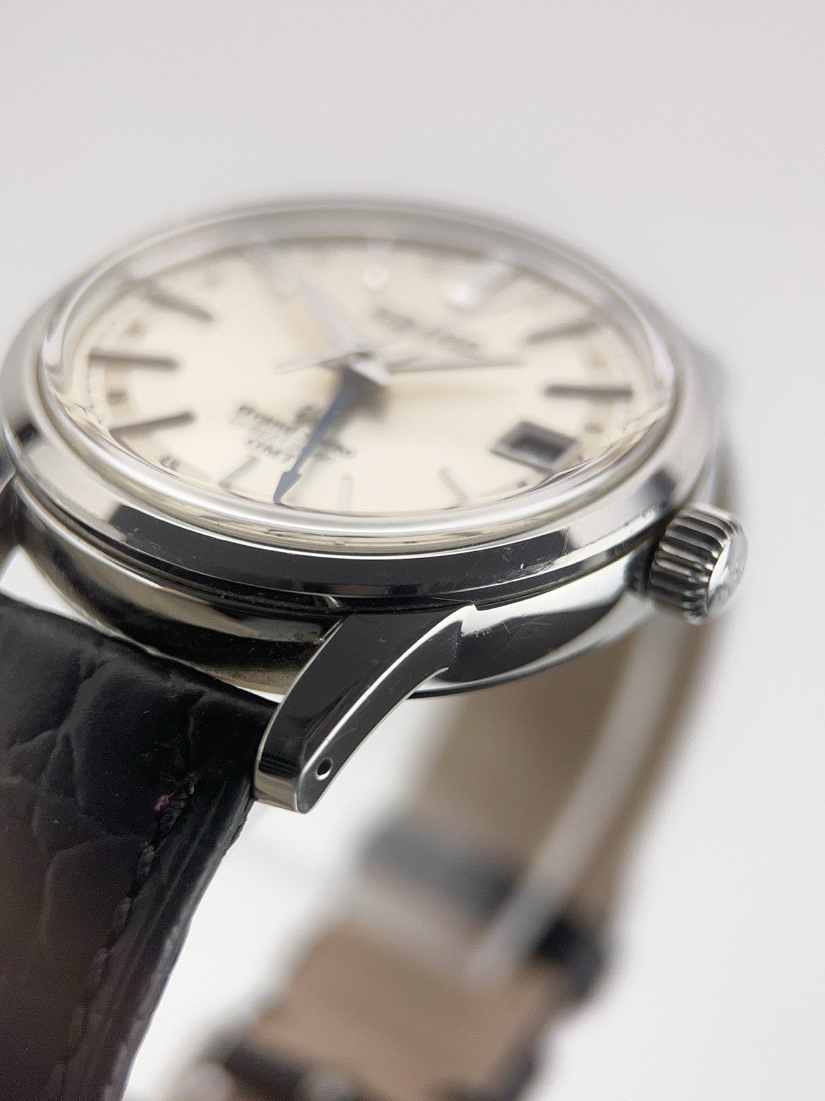 Grand Seiko Stainless Steel Silver Dial 39.5mm Automatic Mens Watch SBGJ017
