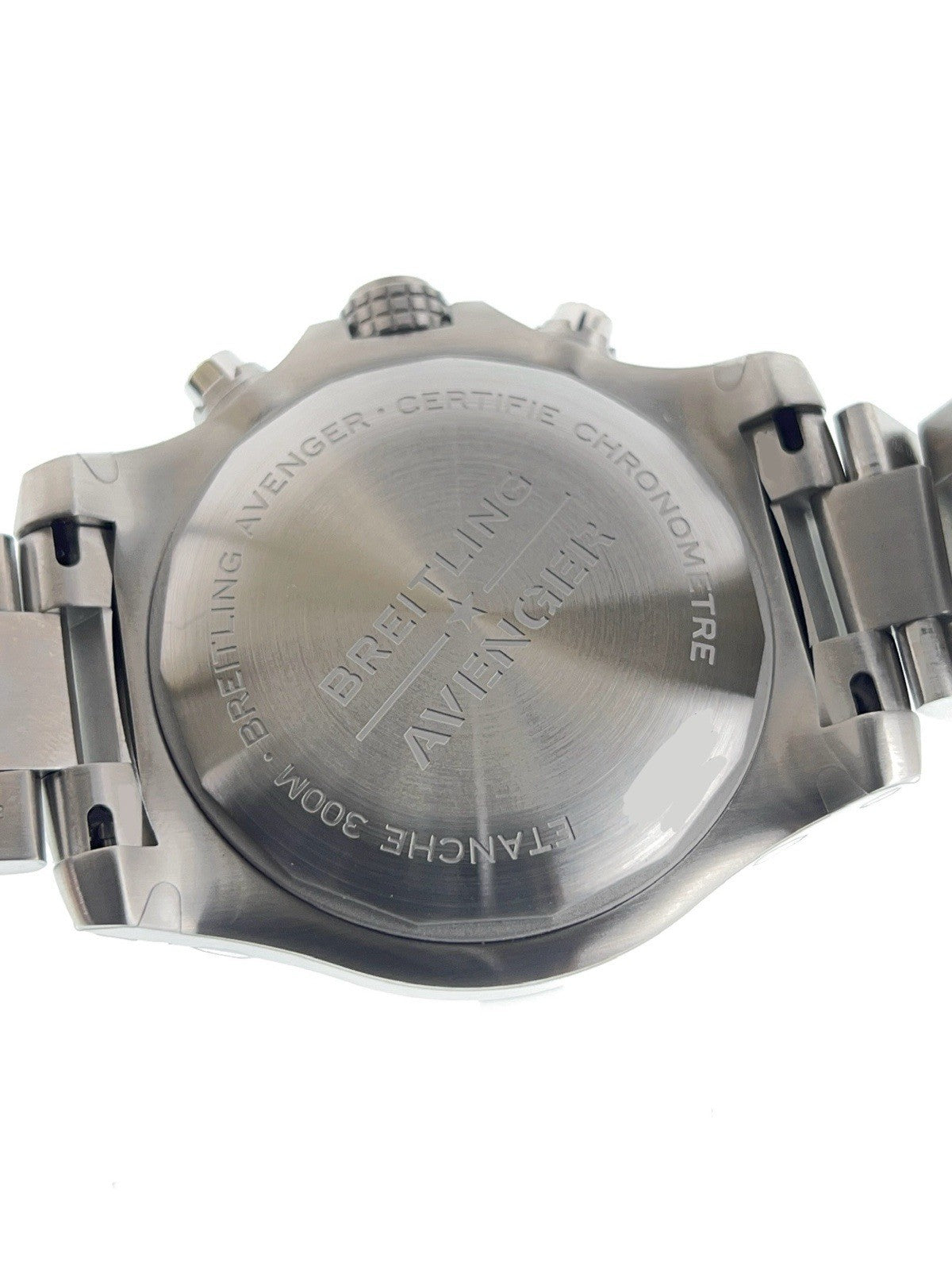 NEW Breitling Avenger Stainless Steel Black Dial 45mm Automatic Watch A24315
