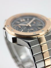 Chopard Alpine Eagle Gold & Steel Black Dial 44mm Men’s Watch 298609-6001