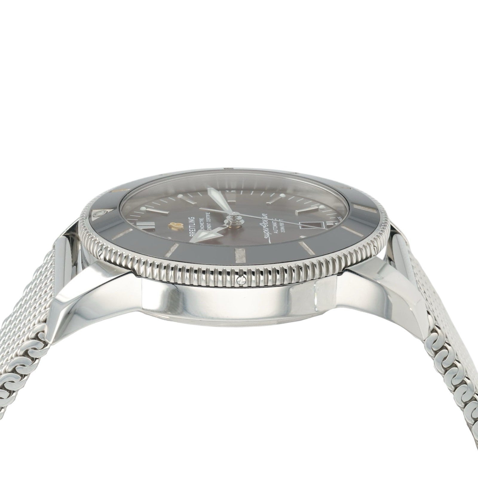 Breitling SuperOcean Heritage Black Dial Stainless Steel 46mm Automatic AB2020