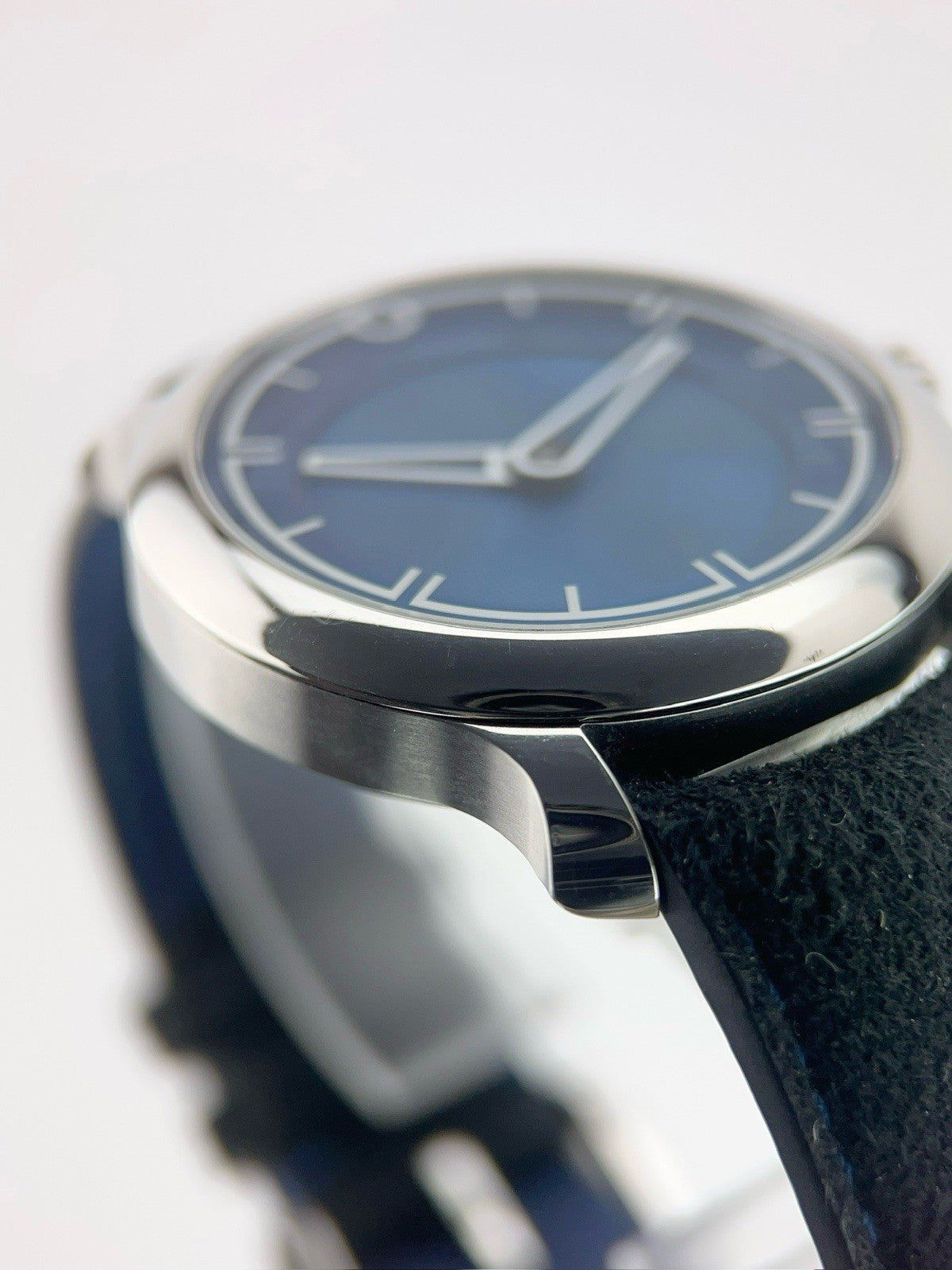 Ming Blue Stainless Steel Blue Dial 17.09