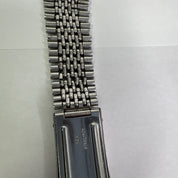 HEUER Gay Freres Beads of Rice 14K Steelinox Bracelet w/ 20mm HLF End Links