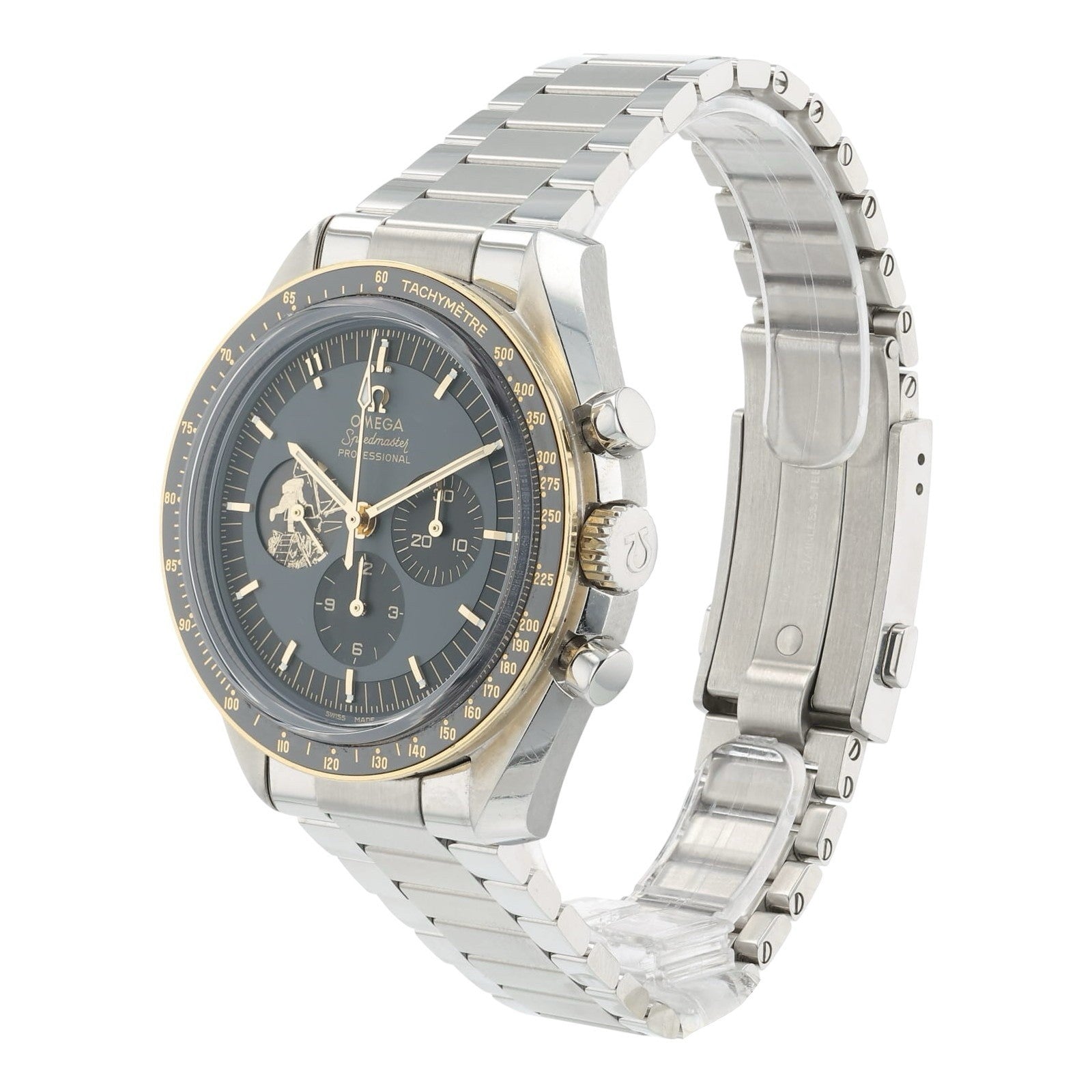 Omega Speedmaster Gold & Steel Grey Dial 42mm Manual Wind 310.20.42.50.01.001
