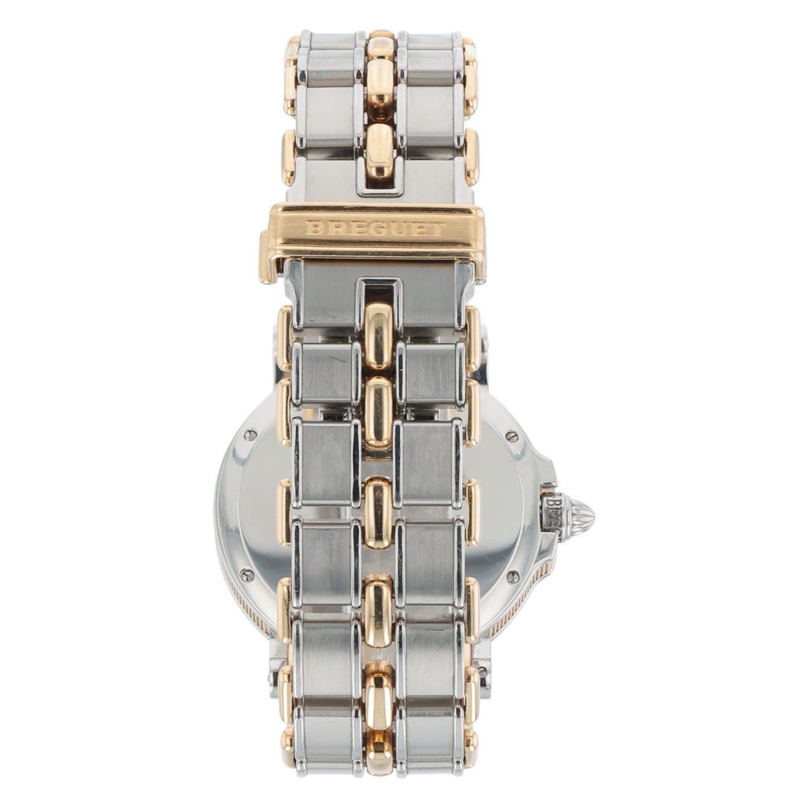 Breguet Marine Silver Dial Steel and Yellow Gold 35mm Automatic 3400 SA/12/X90