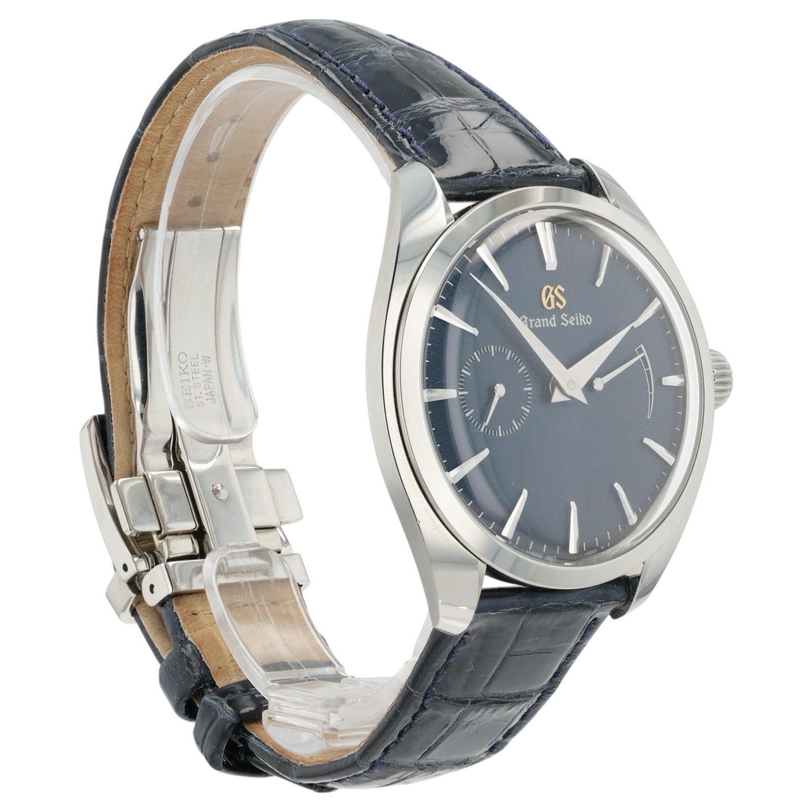 Grand Seiko Elegance Blue Dial Stainless Steel 39mm Manual Wind Men’s SBGK005