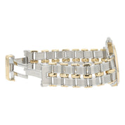 Breguet Marine Gold & Steel Silver Dial 35mm Automatic Movement Mens 3400SA