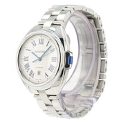 Cartier Cle de Cartier Silver Dial Steel 31mm Automatic Womens Watch WSCL0005