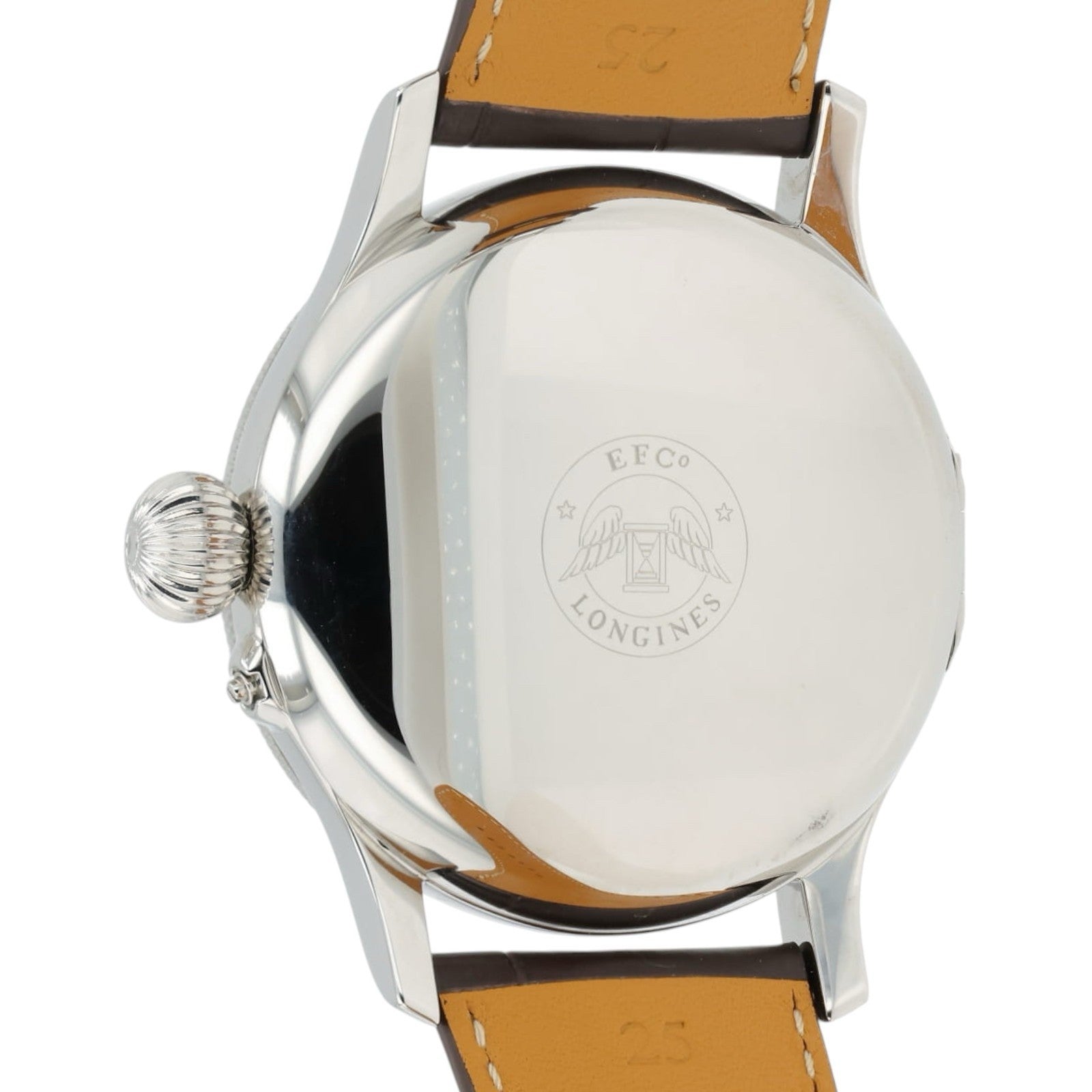 Longines Lindbergh White Dial Stainless Steel 47.5mm Automatic Mens L2.678.4