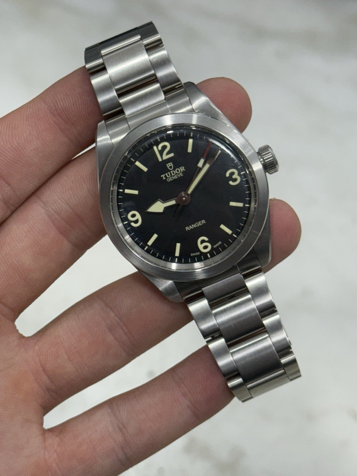 2023 Tudor Ranger 39mm Stainless Steel 79950 Black Dial Automatic Men's Watch