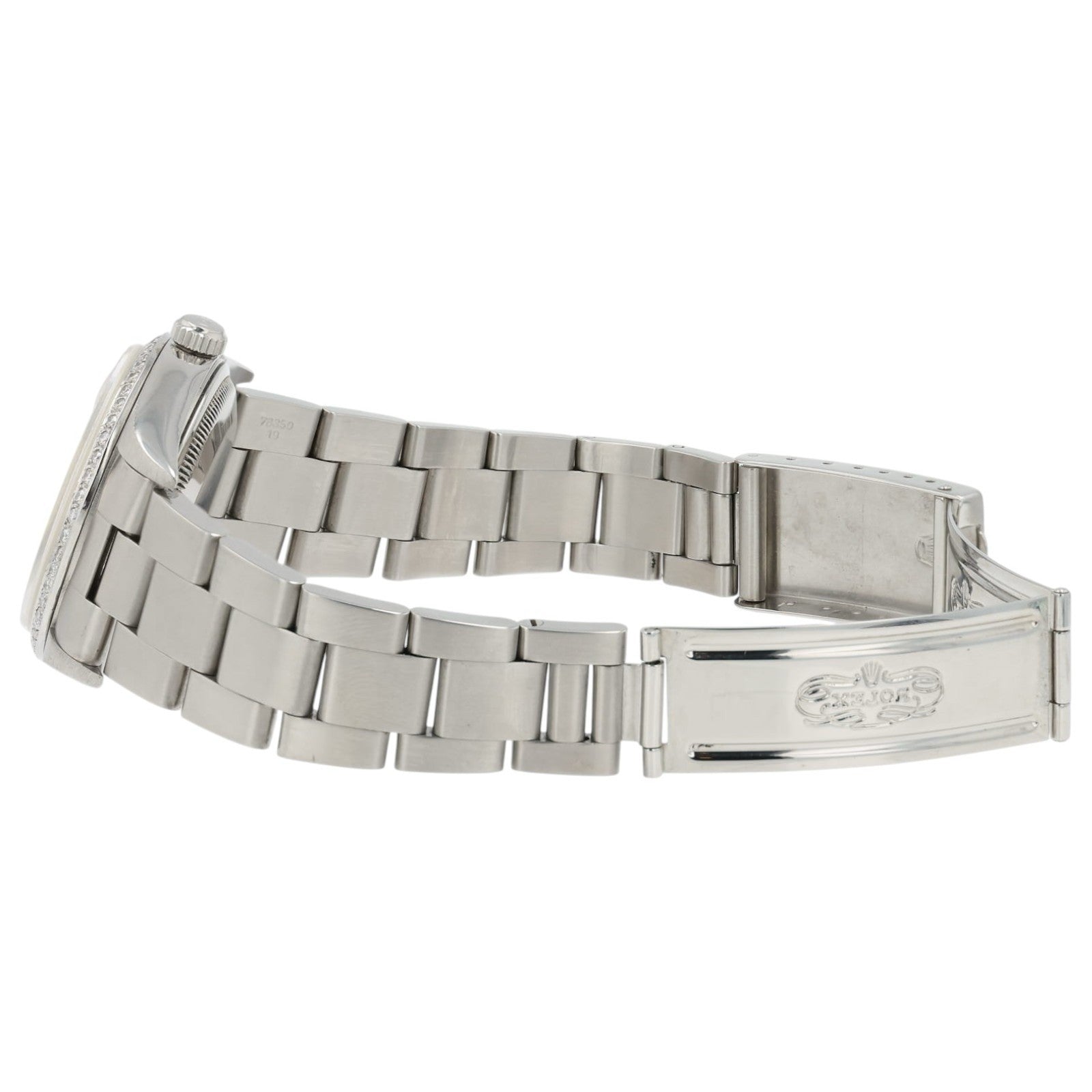 Rolex Datejust Silver Dial Stainless Steel 36mm Automatic Men’s Watch 16220