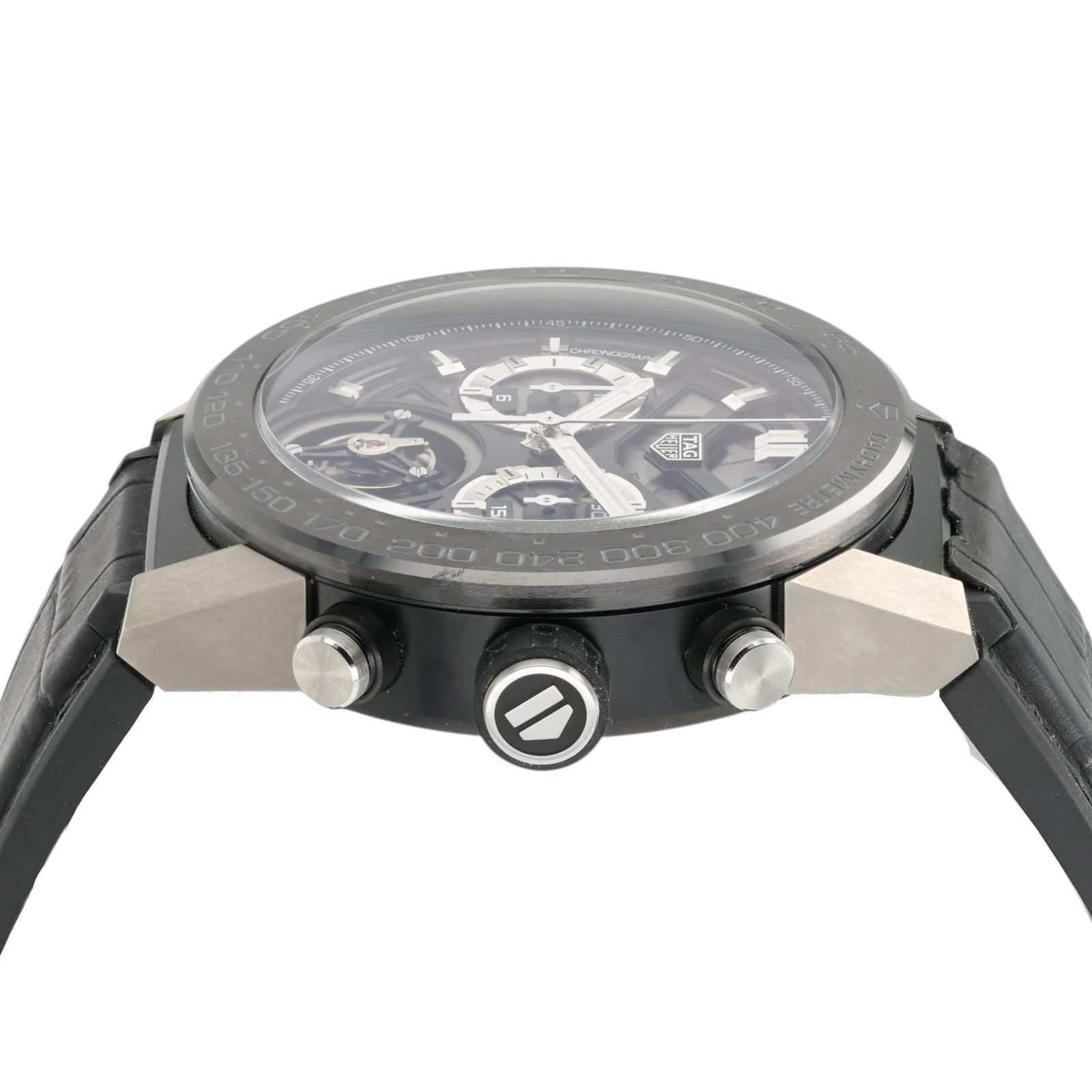 Tag Heuer Tourbillon Skeleton Dial Titanium 45mm Automatic Men’s Watch CAR5AY