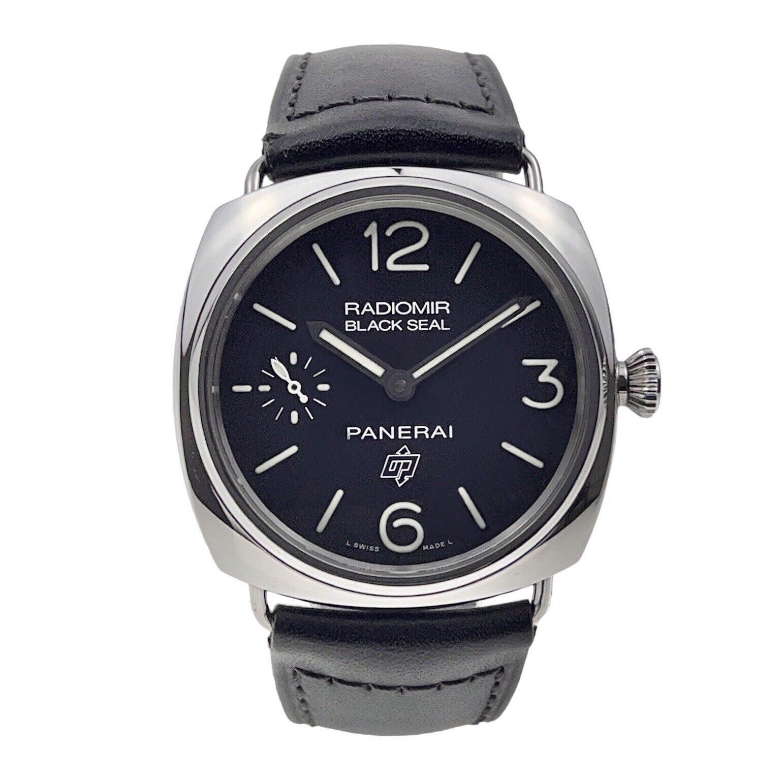 Panerai Radiomir Black Seal Steel Black 45mm Manual Wind Men’s Watch PAM00380