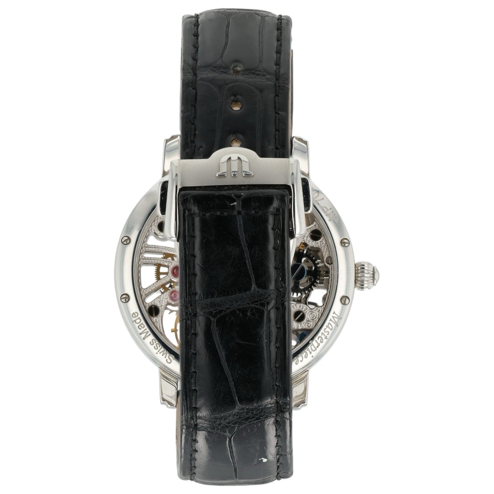 Maurice Lacroix Masterpiece Skeleton Dial Stainless Steel 43mm Manual MP7048
