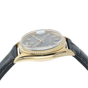 Rolex Day-Date Black Dial 18k Yellow Gold 36mm Automatic Men’s Watch 1803