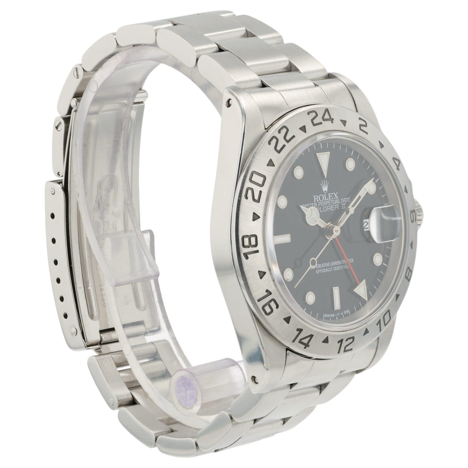 Rolex Explorer II Black Dial Stainless Steel 40mm Automatic Movement Mens 16570