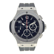 Hublot Big Bang Steel Black Dial 44mm Automatic Men’s Watch 301.SX.130.RX