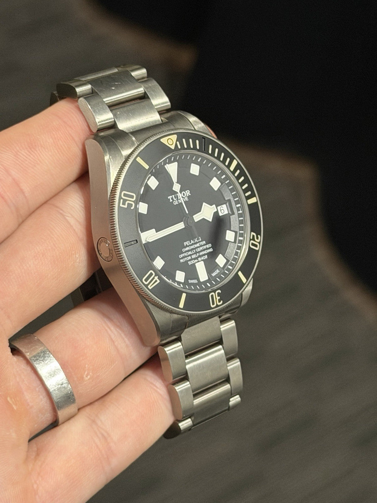 2019 Tudor Pelagos Titanium Black Dial 42mm Automatic Men's Watch 25600TN