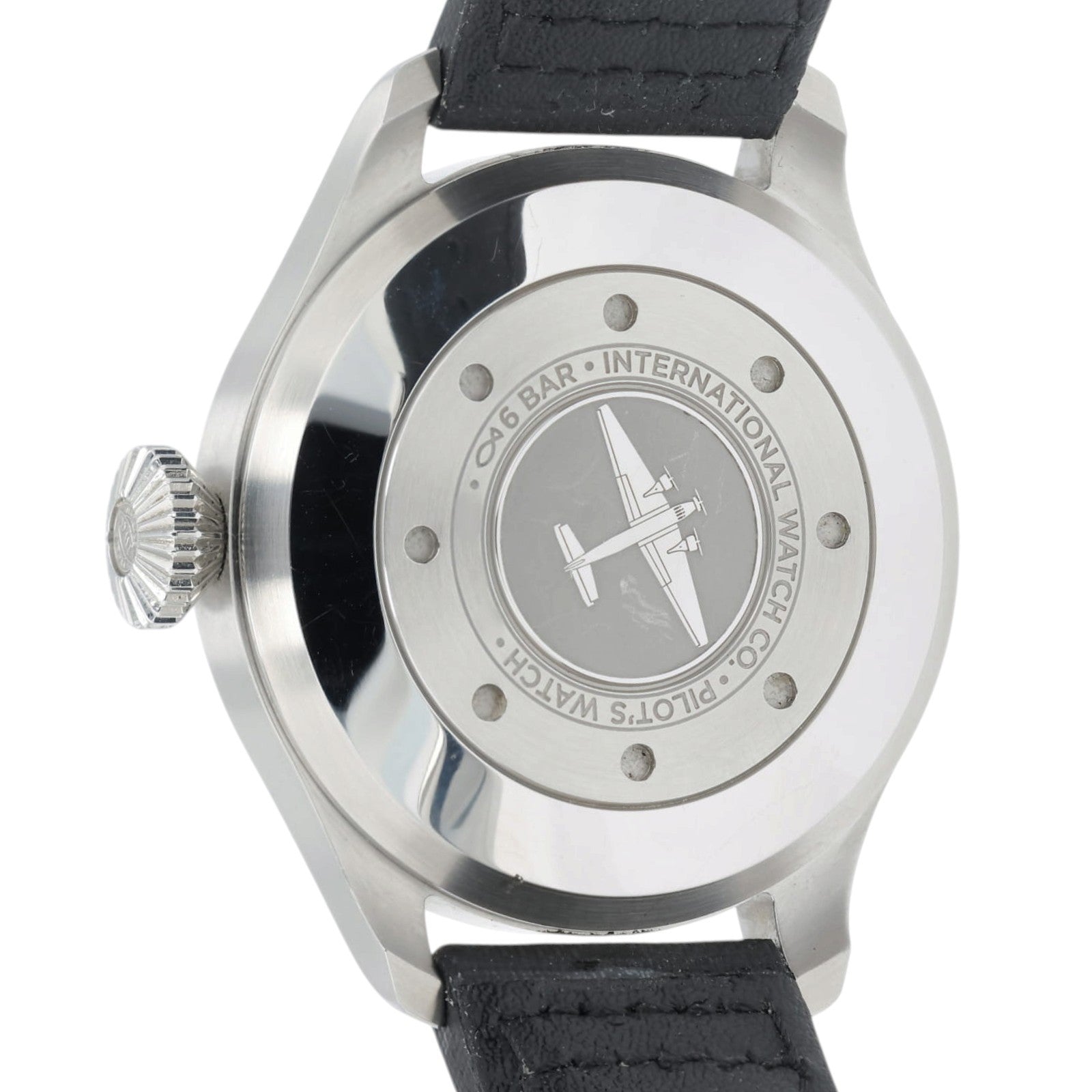 IWC Big Pilot Black Dial Stainless Steel 46mm Automatic Mens Watch IW501001