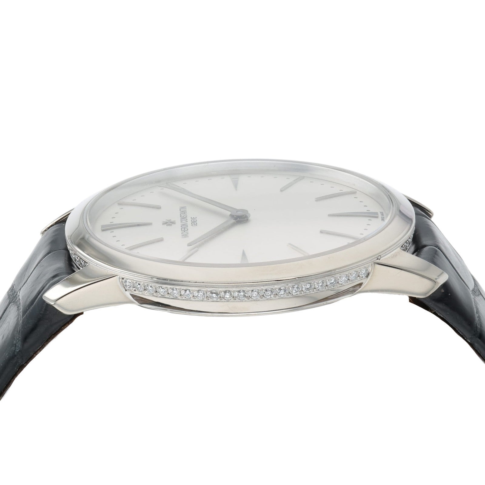 Vacheron Constantin Patrimony Factory Diamond 18k White Gold 36mm Watch 81530