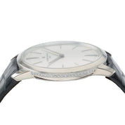 Vacheron Constantin Patrimony Factory Diamond 18k White Gold 36mm Watch 81530