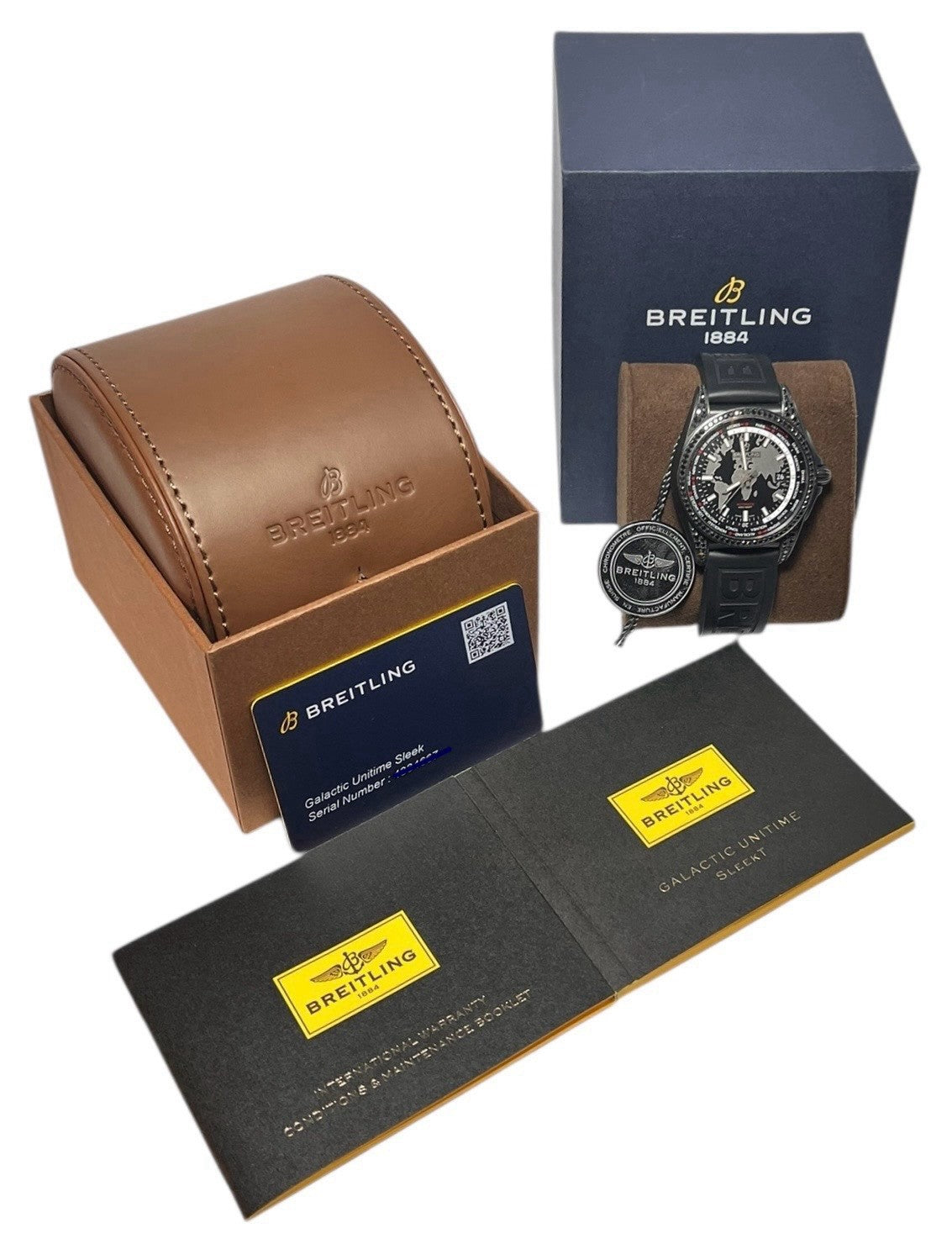Breitling Galactic Factory Black Diamonds MB3510